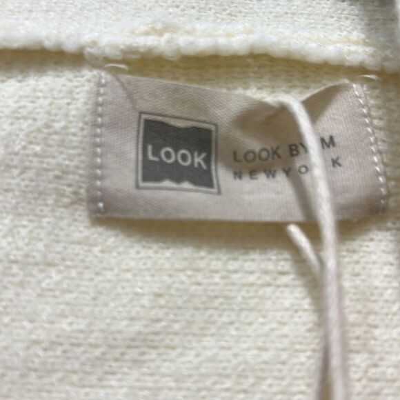 Free People Everyday Cocoon Poncho Cream Size All - Picture 4 of 6